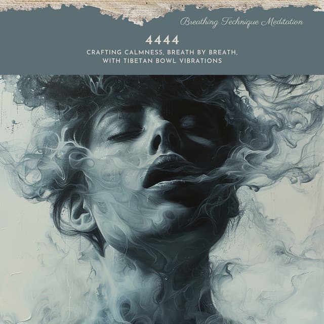 4444: Crafting Calmness, Breath by Breath, with Tibetan Bowl Vibrations - Breathing Technique Meditation