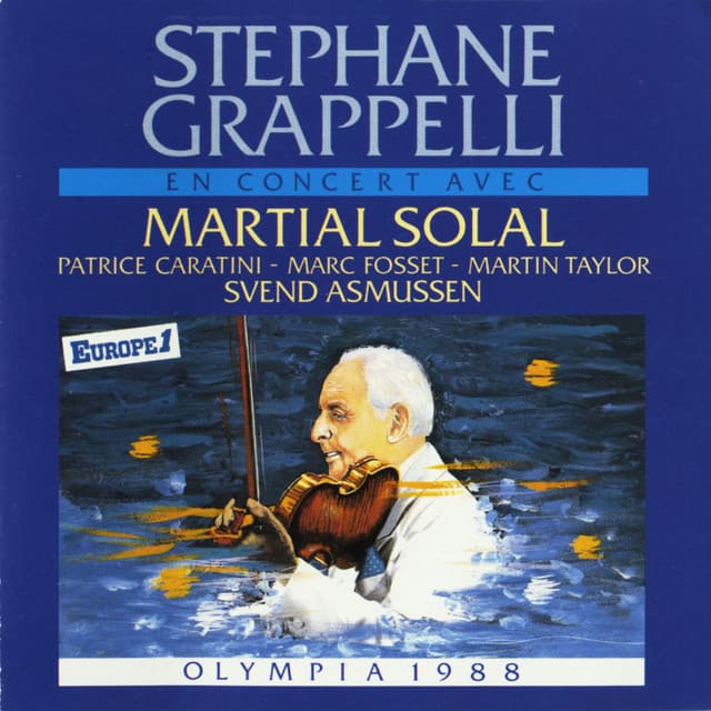 Olympia 1988 - Stéphane Grappelli