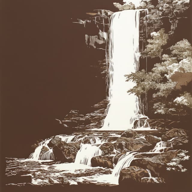 Waterfall's Spell: Discovering the Enchanted Realms of Slumber - Waterfall Sounds