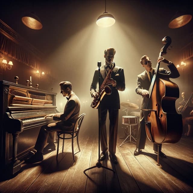 Sax and Keys Jazz Elegance: Vintage Jazz Trio Rhythms - Instrumental Jazz Music Group