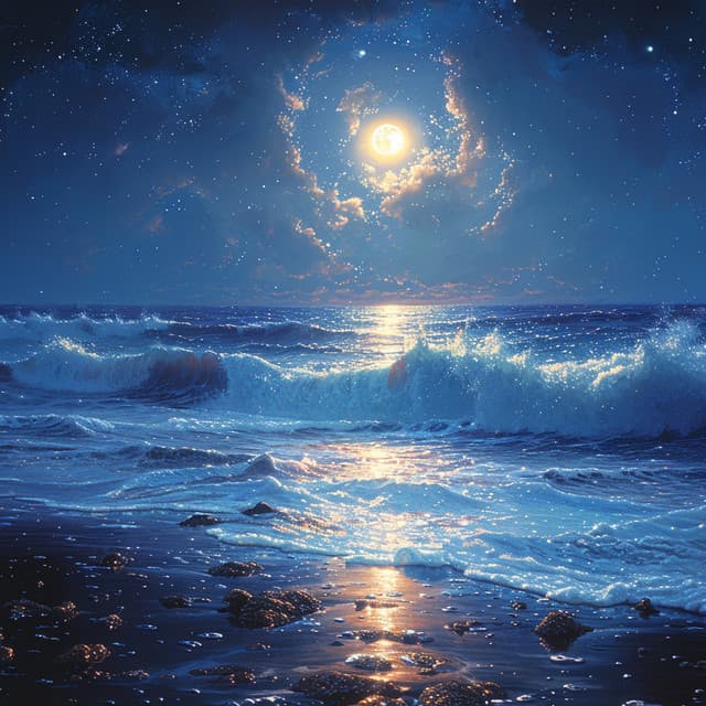 Sueño Oceánico: Melodías De Ondas Binaurales - Ruido Blanco para Dormir