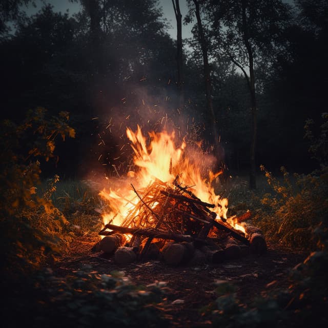 Fire's Focus: Binaural Concentration Sounds - Brainwave Samples