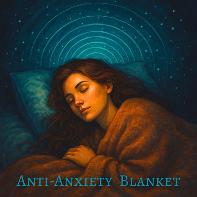 Anti-Anxiety Frequency Blanket - New Age Anti Stress Universe