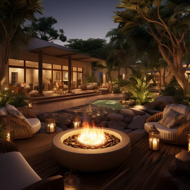 Tranquilidad En El Spa Del Fuego: Sonidos Relajantes De La Brasa - Terapia de naturaleza