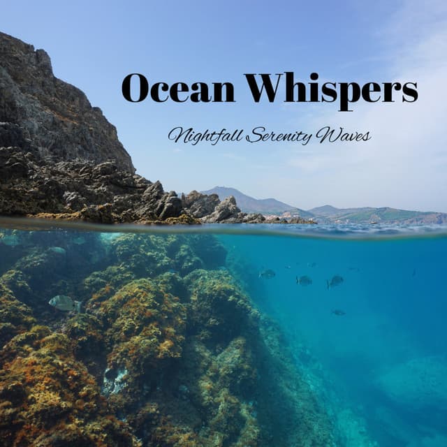 Ocean Whispers: Nightfall Serenity Waves - Ocean Noises