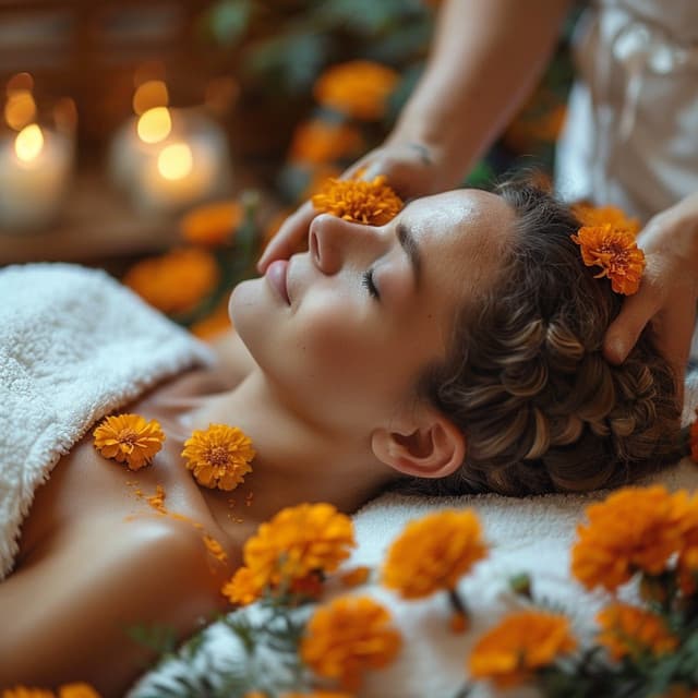 Ritmos Calmantes: Masaje Melódico En Calma - Spa de música de yoga