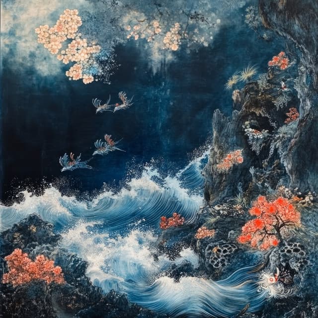 The Radiant Rhapsody of the Reefs and Rifts - Calming Ocean