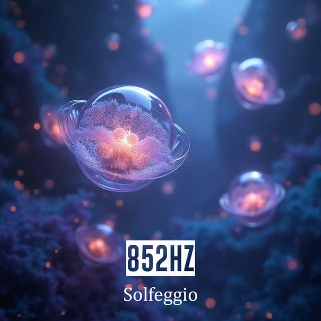 852 Hz Third Eye Awakening: Unlock Intuition & Awareness - Solfeggio