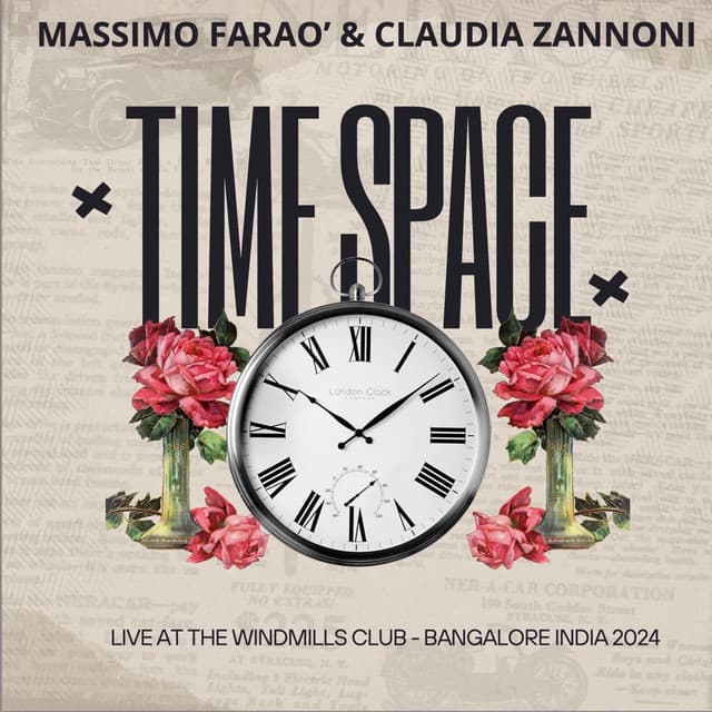 Massimo Farao' & Claudia Zannoni Time Space Live at Windmills Club-Bangalore - Massimo Faraò