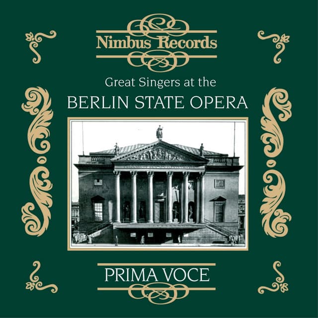 Great Singers at the Berlin State Opera - Erna Berger