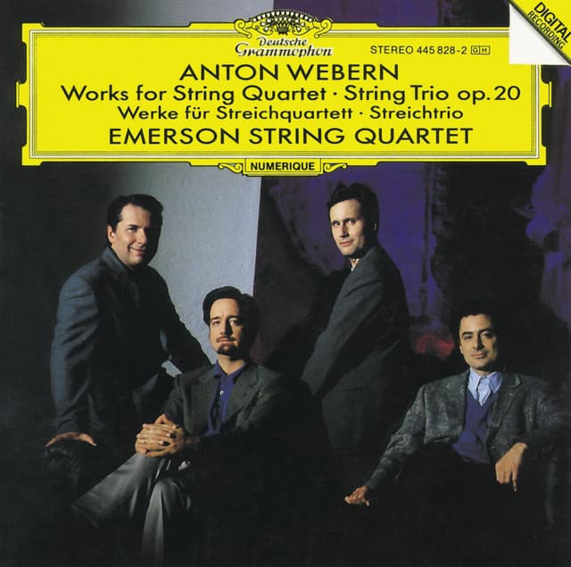 Webern: Works for String Quartet; String Trio Op.20 - Anton Webern