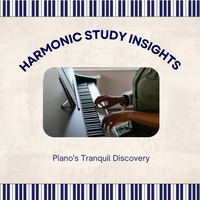 Harmonic Study Insights: Piano's Tranquil Discovery - Harmony River