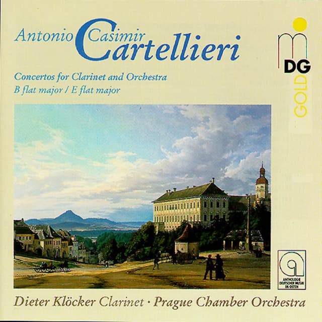 Cartellieri: Concertos for Clarinet and Orchestra Vol. 1 - Anton Casimir Cartellieri