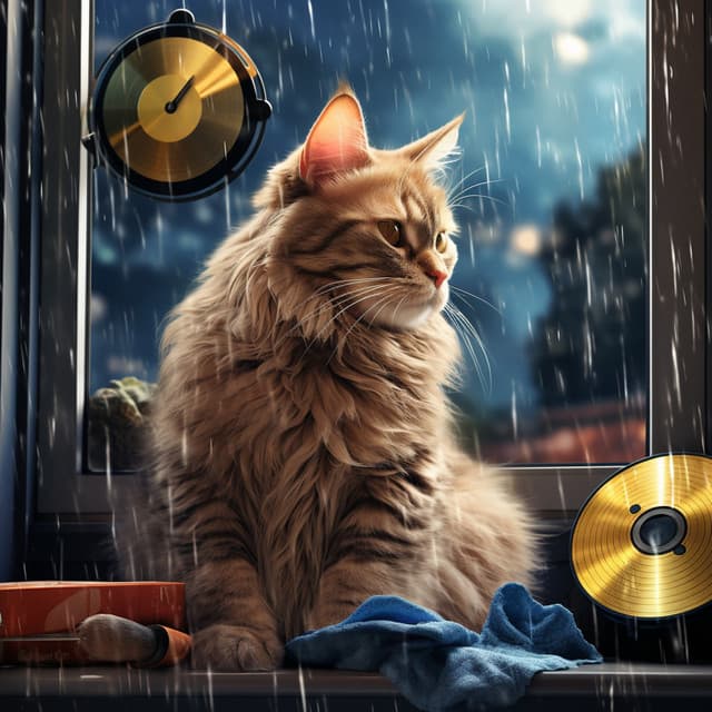 Rain's Cat Naptime Chorale: Music in the Rain - Rainforest Ambience
