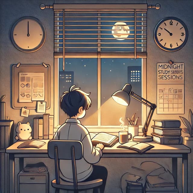 Midnight Study Sessions - Lofi Sleep
