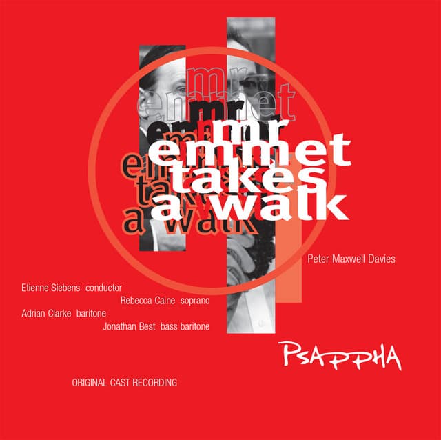 Peter Maxwell Davies: Mr Emmet Takes a Walk, Op. 207 - Peter Maxwell Davies