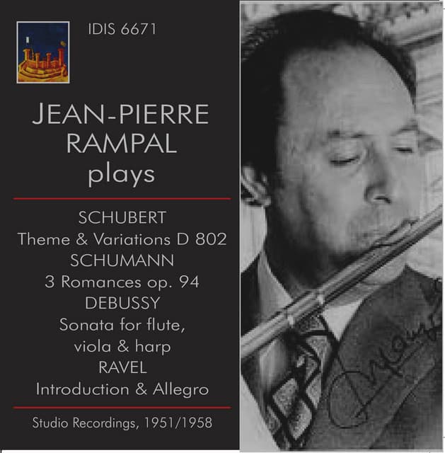 Jean-Pierre Rampal Plays Schubert, Schumann & Debussy - Jean-Pierre Rampal