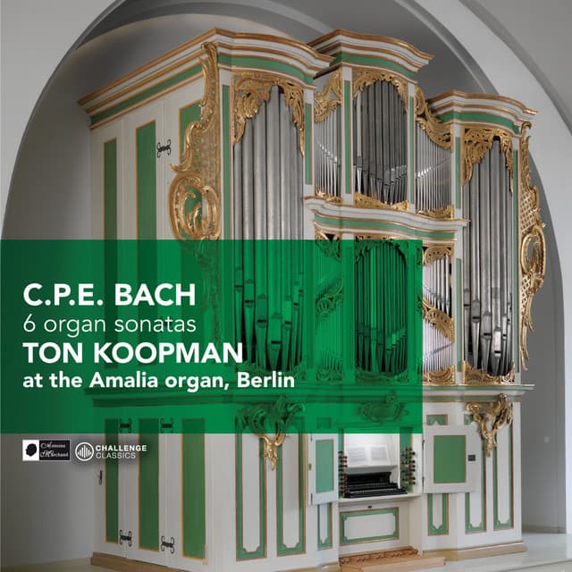 C.P.E. Bach: 6 Organ Sonatas - Carl Philipp Emanuel Bach