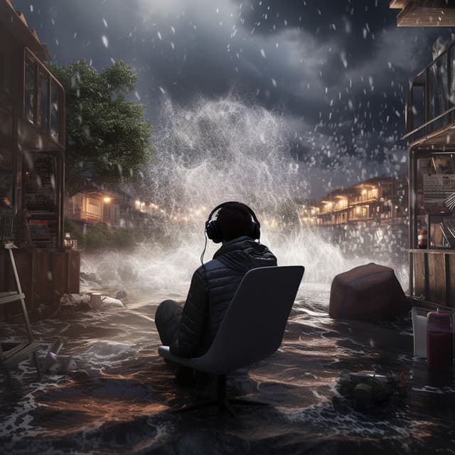 Rain Concentration: Focus Melodic Resonance - Ambient Music Collective