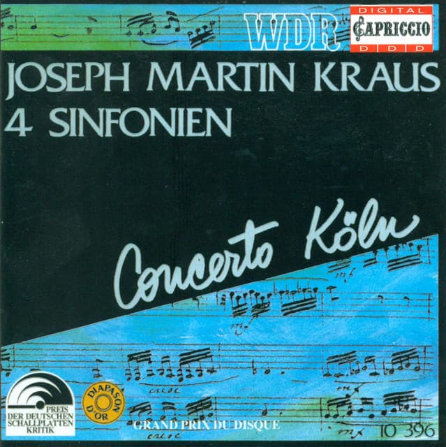 Kraus, J.M.: Symphonies in C Minor / E-Flat Major / C Major / D Major - Joseph Martin Kraus
