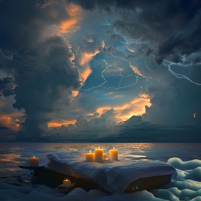 Thunder Massage Calm: Peaceful Repose - Sleepy Spa Music