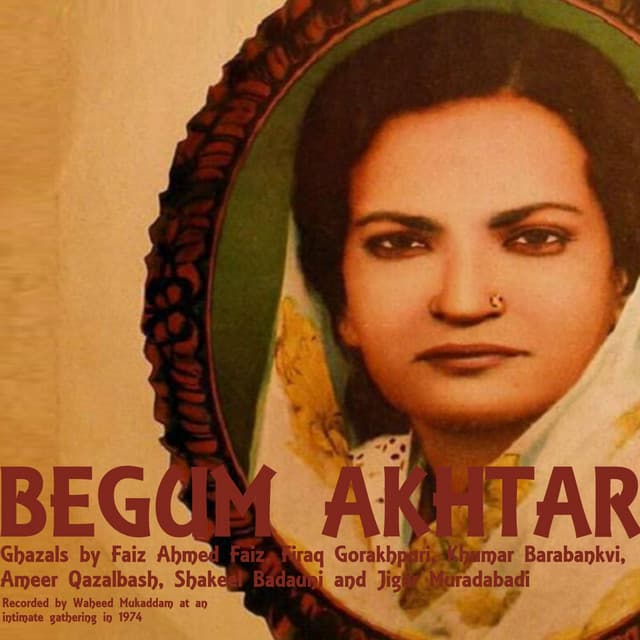 Begum Akhtar's Last Recital Oct 1974 - Begum Akhtar