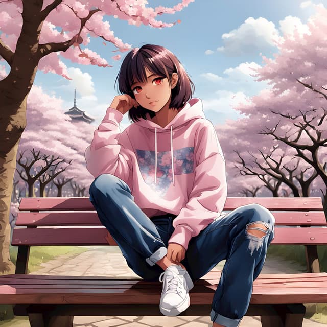 Spirited Lo-Fi Dreams: Relaxing Anime Study Music - Anime Girl Lofi