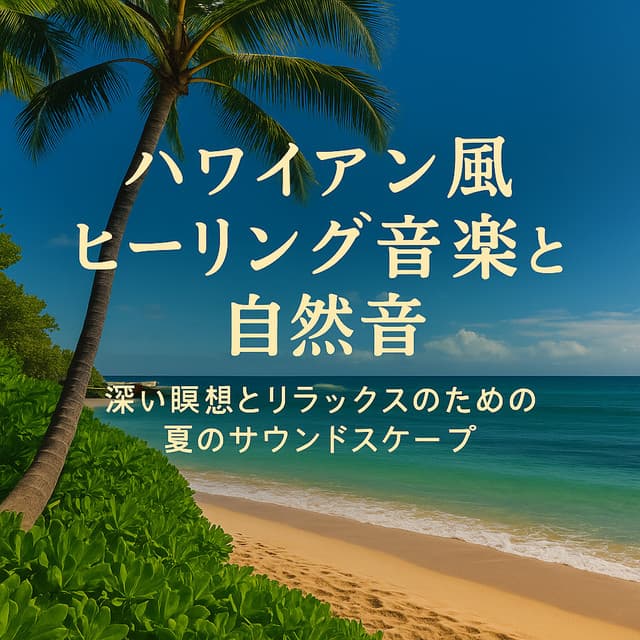 Hawaiian Healing Music & Nature Sounds - Summer Soundscape for Deep Meditation - Healing Relaxing BGM Channel 335